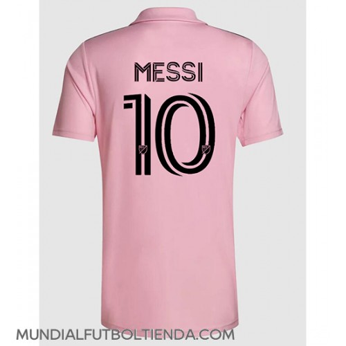 Camiseta Inter Miami Lionel Messi #10 Primera Equipación Replica 2023-24 mangas cortas